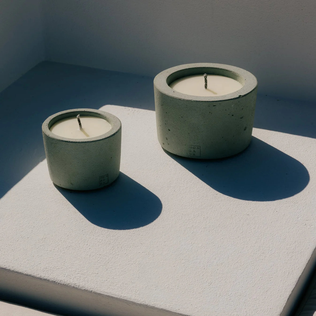 Urban Outdoor Table Candle Three - Slate