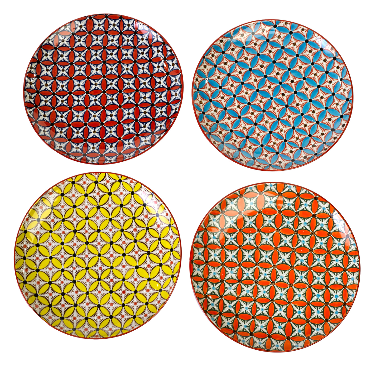 Hippy Dinner Plates