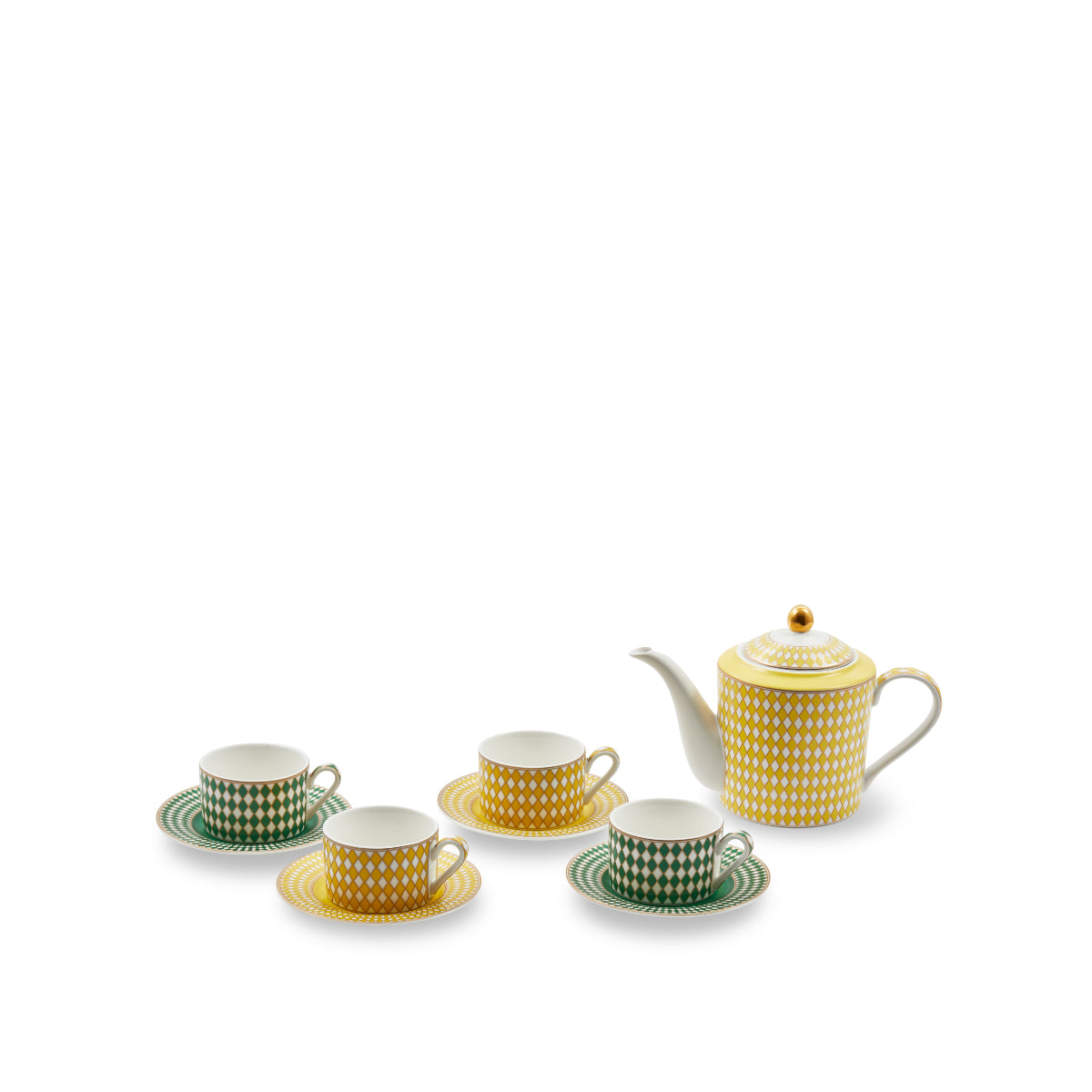 Chess Espresso Cups Set