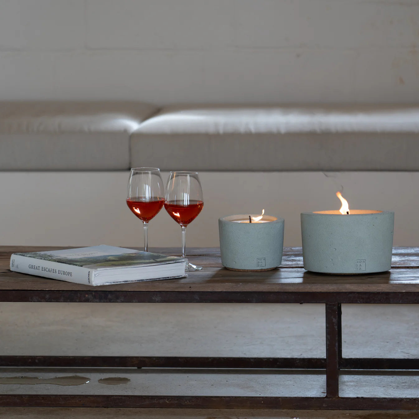 נר שולחני חוץ אורבני – דגם 3