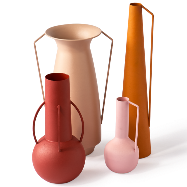 Roman Vases set 4 - Light pink