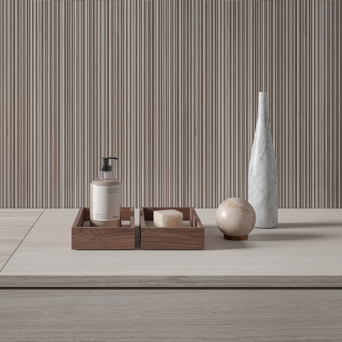 Pietra L18 Tray Crema d'Orcia Select