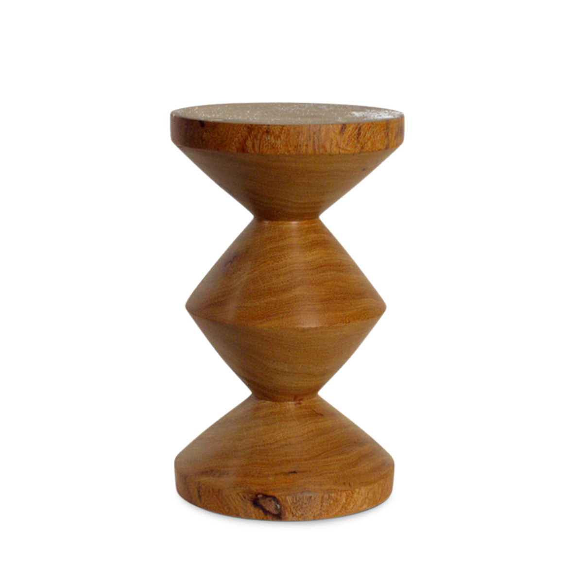 Wooden Cognac Zig Zag