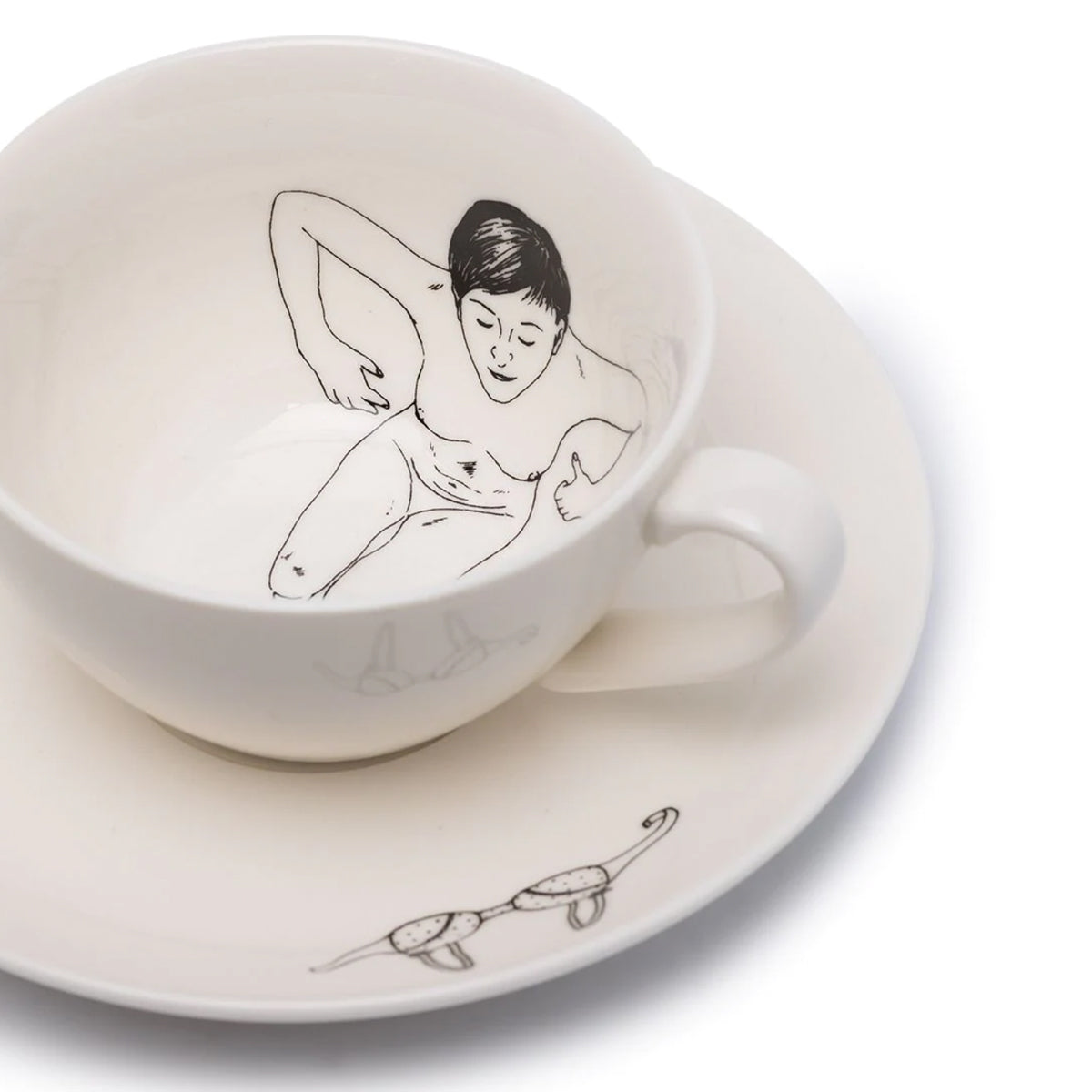 Undressed Ceramic Tea Set
