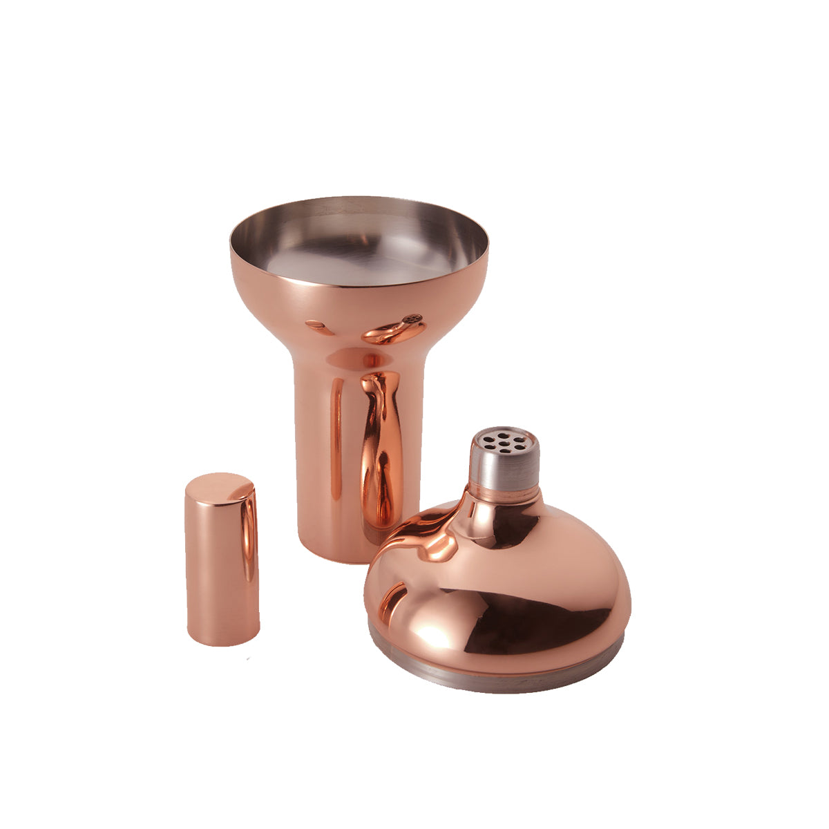 Plum Cocktail Shaker Copper
