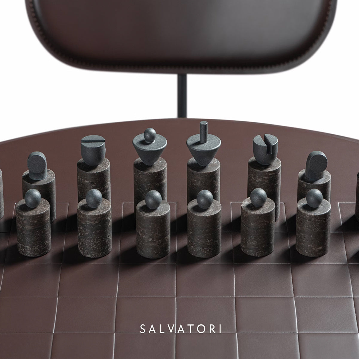 סט שולחן שחמט מובנה