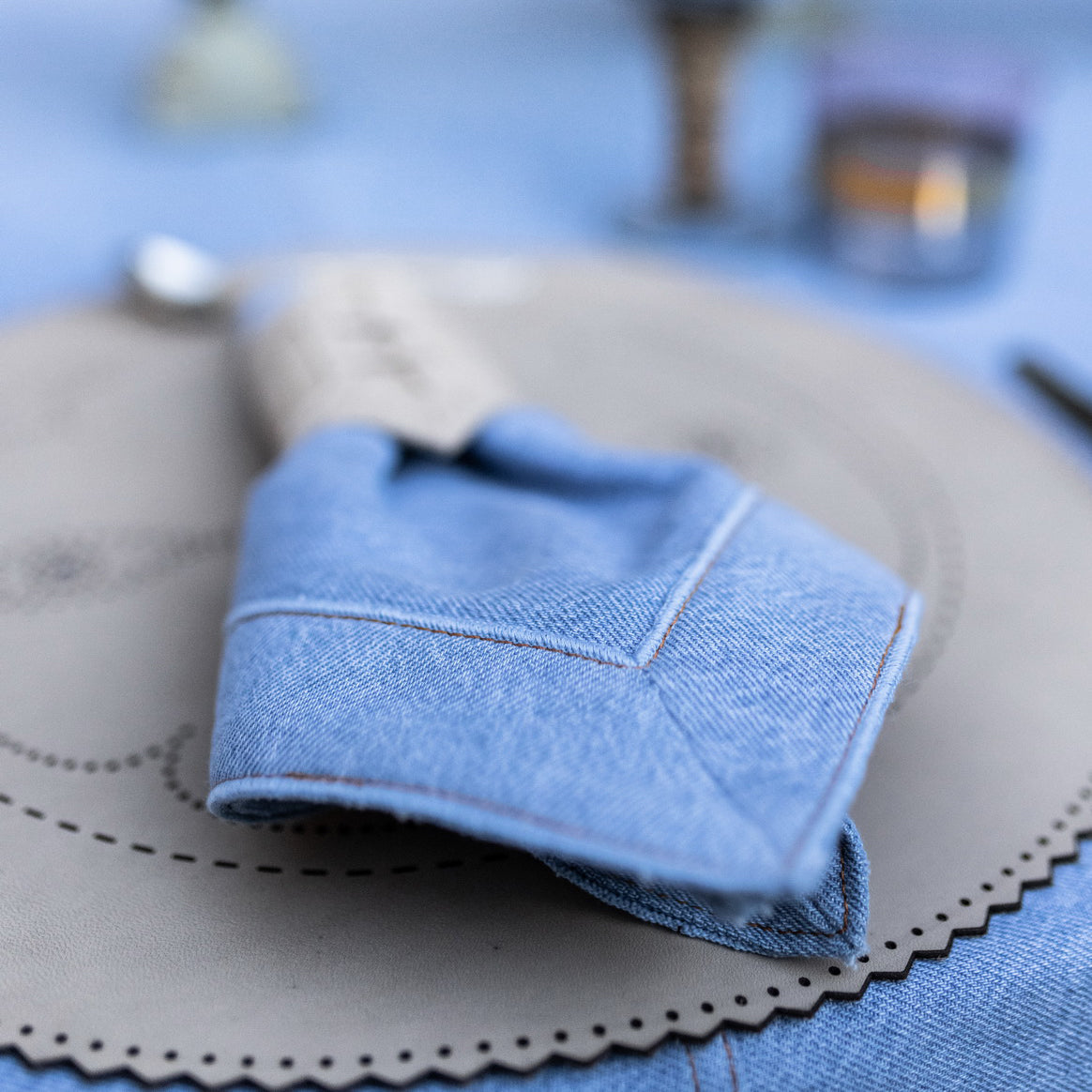 Light Denim Napkins
