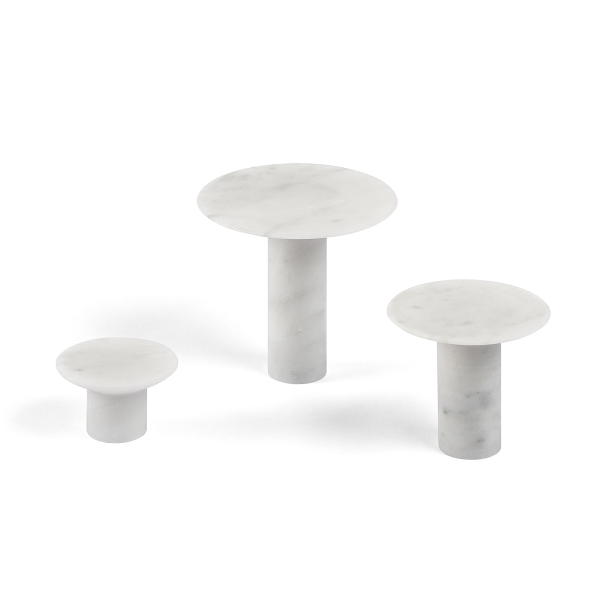 מתלה אבן לקיר Bianco Carrara
